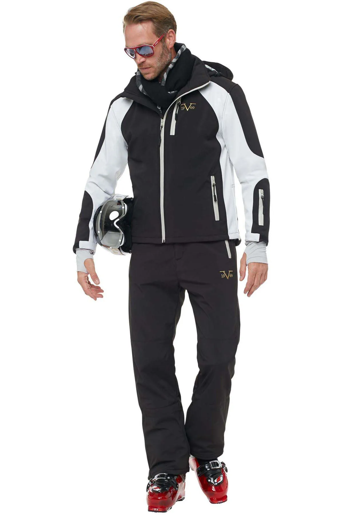 19V69 Softshell Skijacke Herren, B-Ware