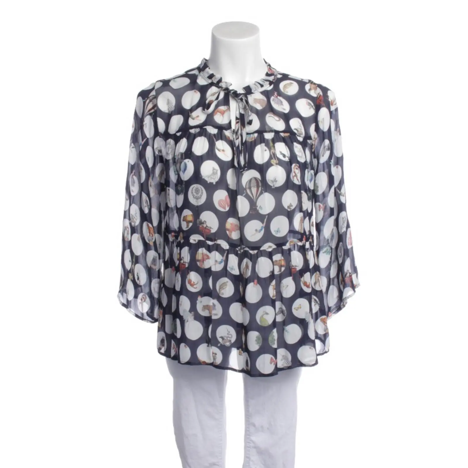 Bluse 40 Mehrfarbig