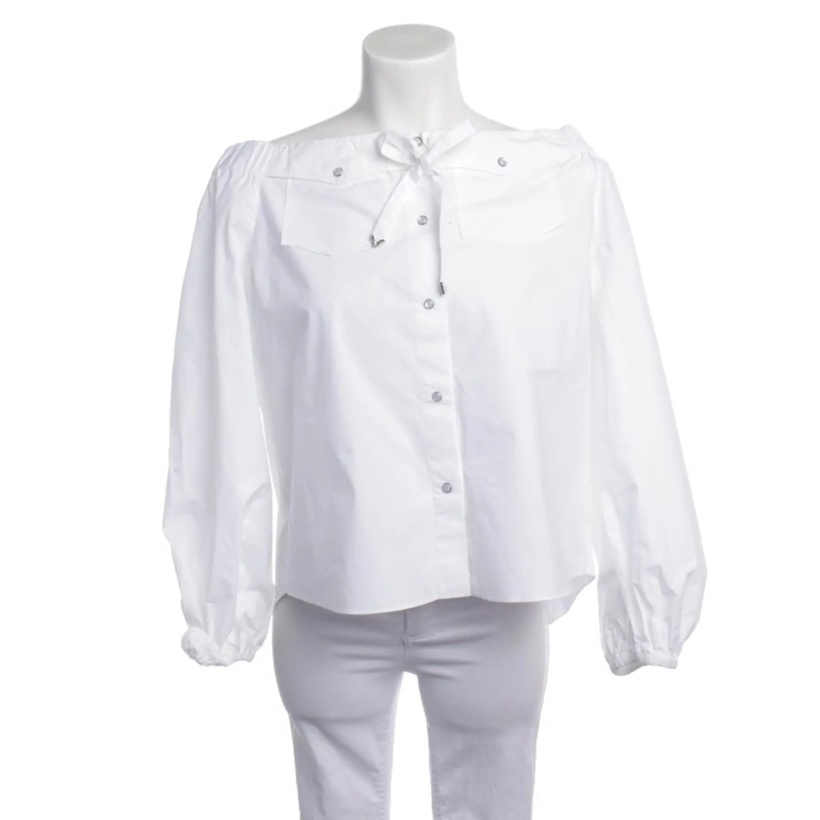 Bluse 40 Weiß