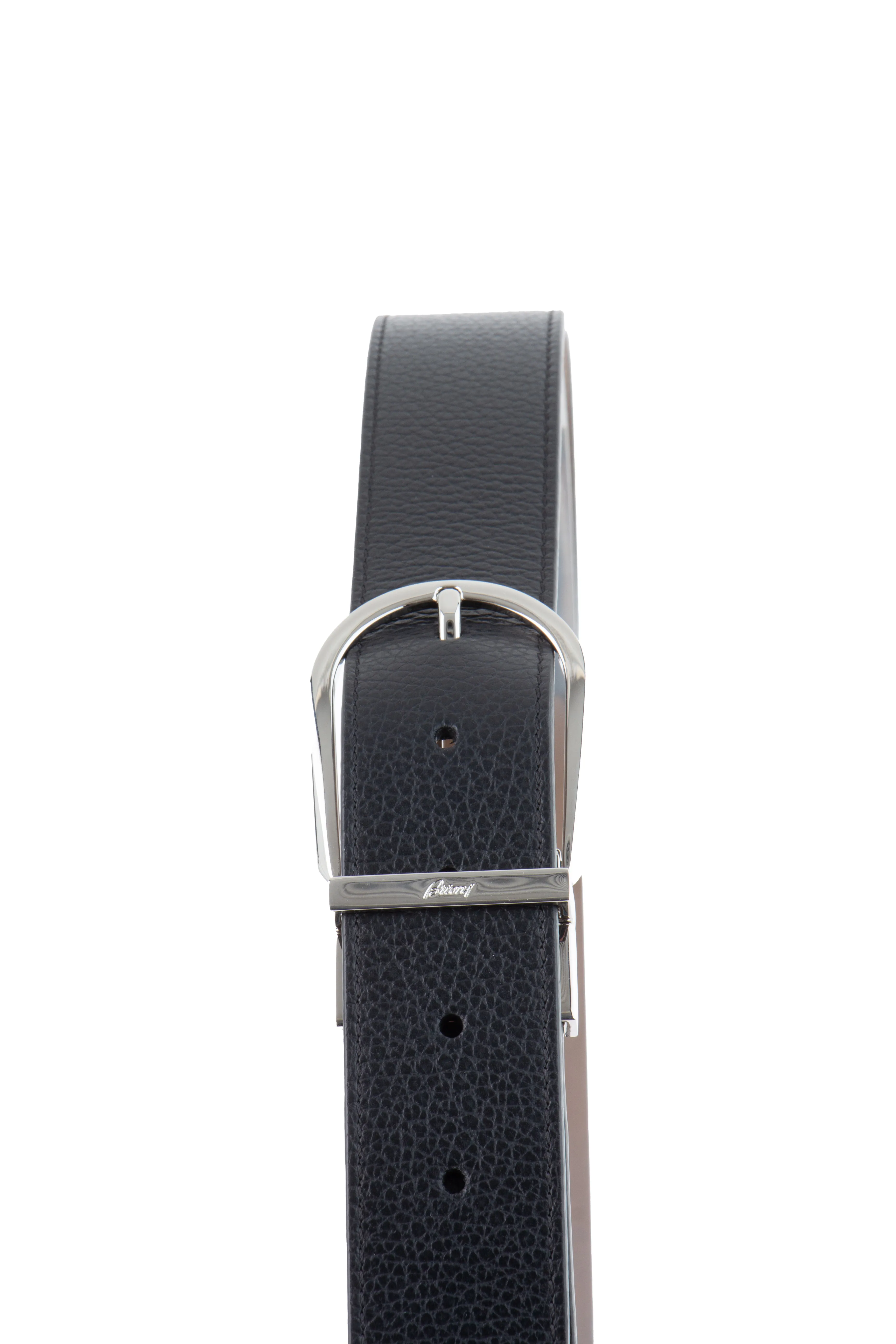 BRIONI Reversible Leather Belt  