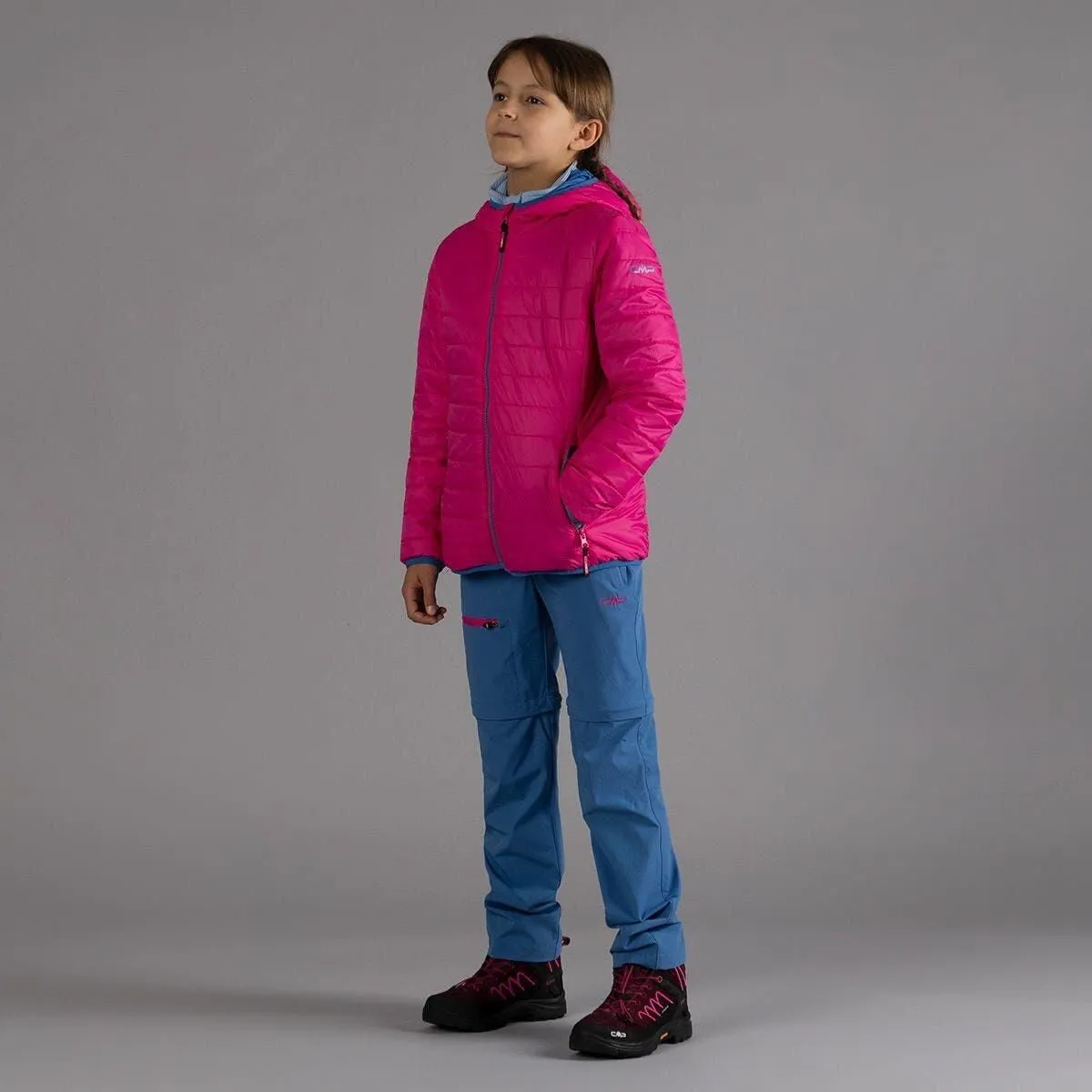 CMP KID G Jacket FIX Hood - Mädchen Freizeitjacke