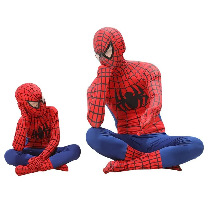 Klassische Spiderman Kostüm Für Erwachsene Rot Superhelden Kostüme