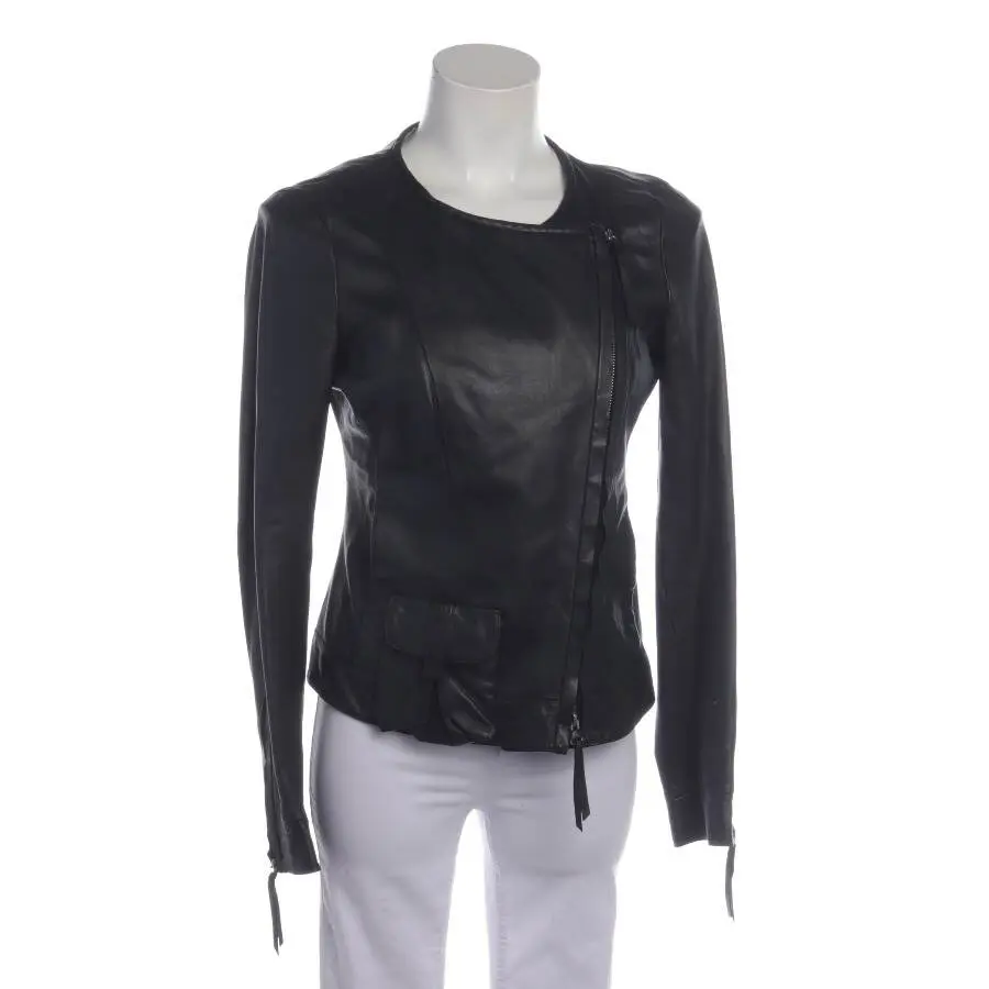 Lederjacke S Schwarz