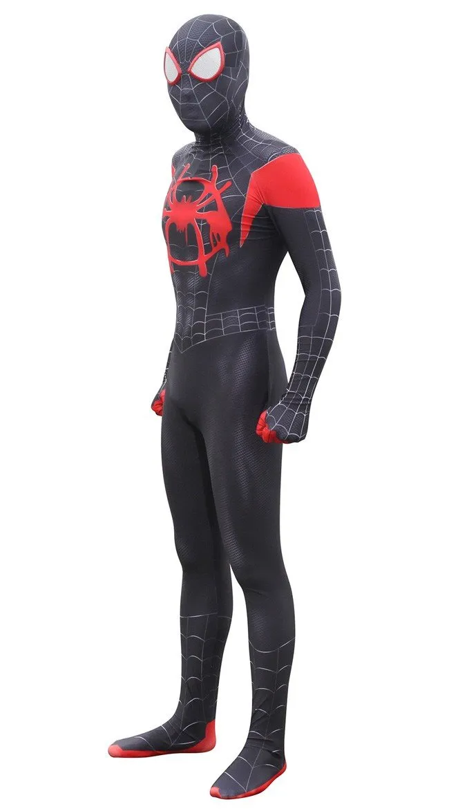 Spider Man Into the Spider Verse Kostüm Erwachsene Superhelden Kostüme